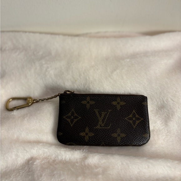 Louis Vuitton Monogram Pochette Cles Key Pouch - Good Preloved Condition - Picture 2 of 10